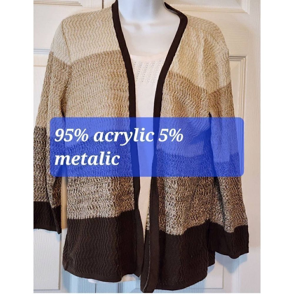 Alfred Dunner Cardigan  - Picture 7 of 7